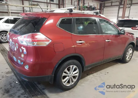 2016 Nissan Rogue Sv from USA, damaged, VIN KNMAT2MV4GP694111